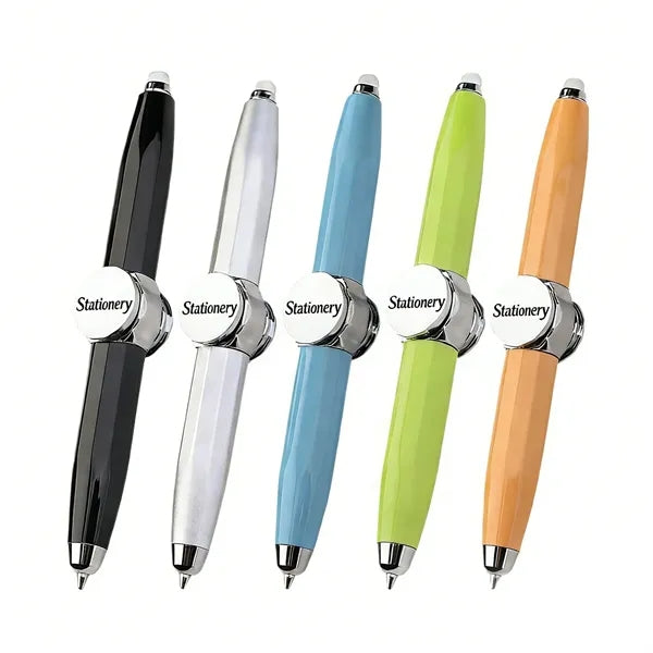 Customized LED rotating ballpoint pen
