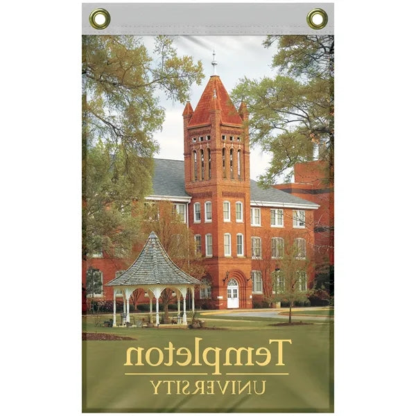 12" x 18" Standard Single Reverse Polyester Vertical Banners