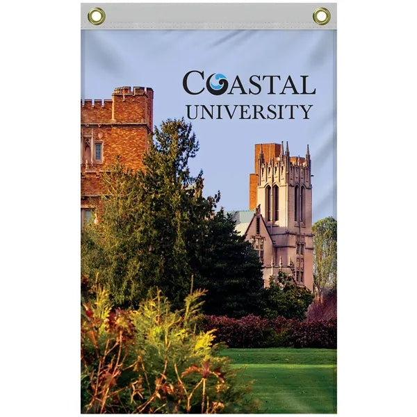2' x 3' Standard Double Sided Polyester Vertical Banners