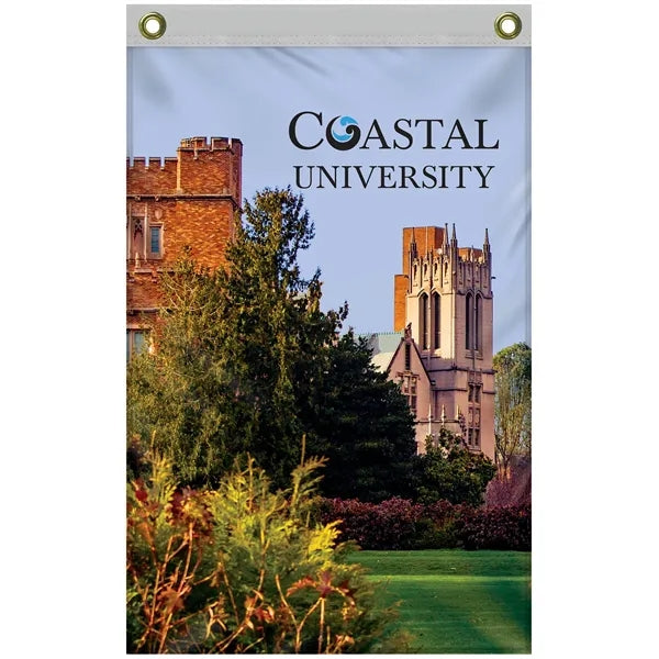 2' x 3' Standard Double Sided Polyester Vertical Banners