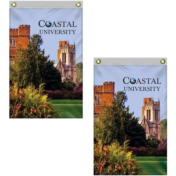 2' x 3' Double Sided Knitted Polyester Vertical Banners