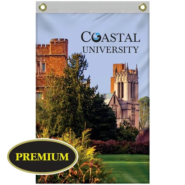 2' x 3' Single Reverse Knitted Polyester Vertical Banners