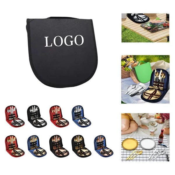 10 Piece Camping Silverware Kit