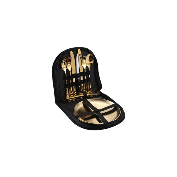 10 Piece Camping Silverware Kit