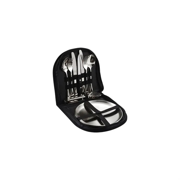 10 Piece Camping Silverware Kit