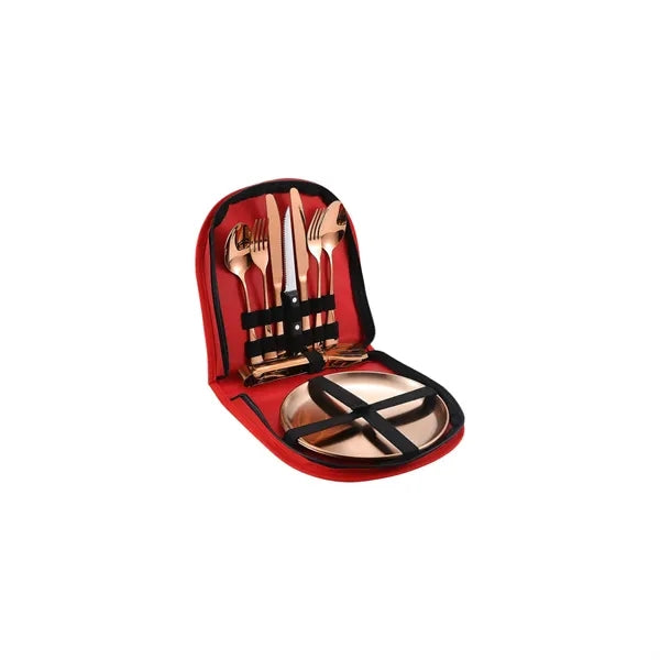10 Piece Camping Silverware Kit