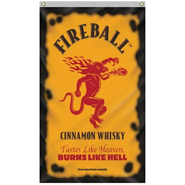 3' x 5' Single Reverse Knitted Polyester Vertical Banners