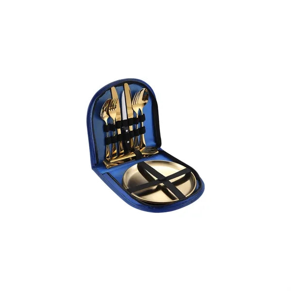10 Piece Camping Silverware Kit