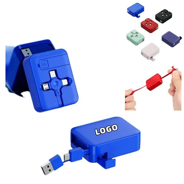 5-in-1 Retractable Charging Cable