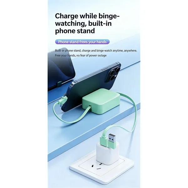 5-in-1 Retractable Charging Cable