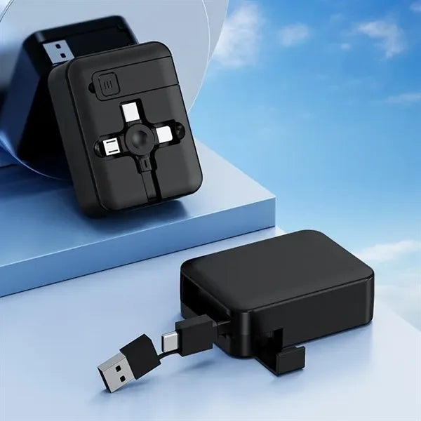 5-in-1 Retractable Charging Cable