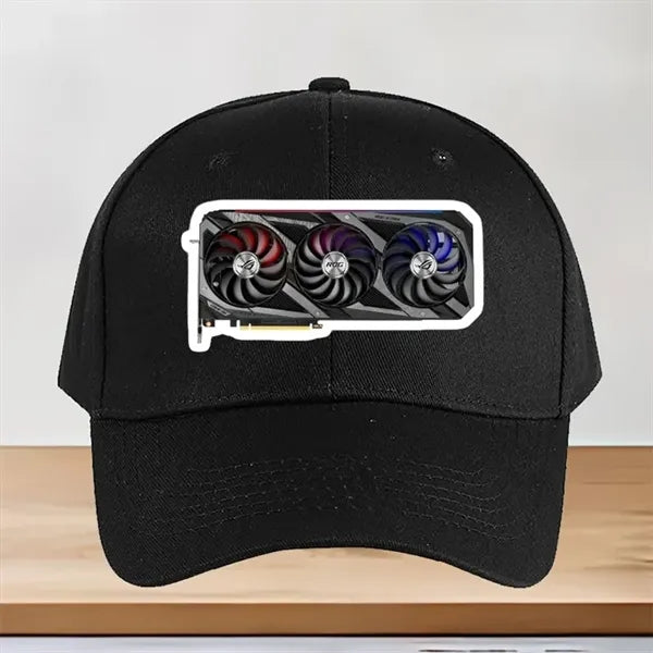 Cooling Fan Cap with Your Logo, Adjustable