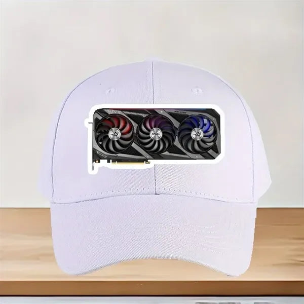 Cooling Fan Cap with Your Logo, Adjustable