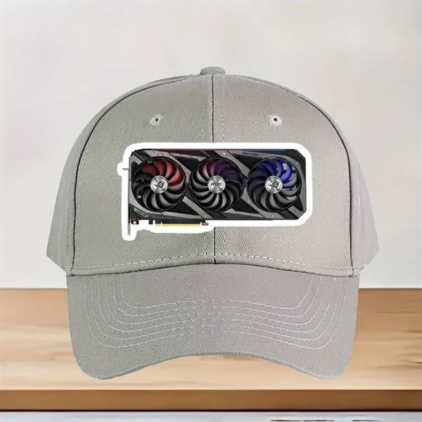 Cooling Fan Cap with Your Logo, Adjustable