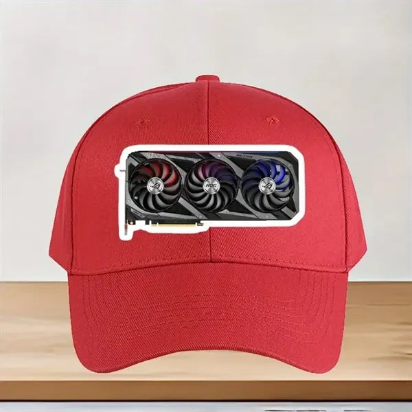 Cooling Fan Cap with Your Logo, Adjustable