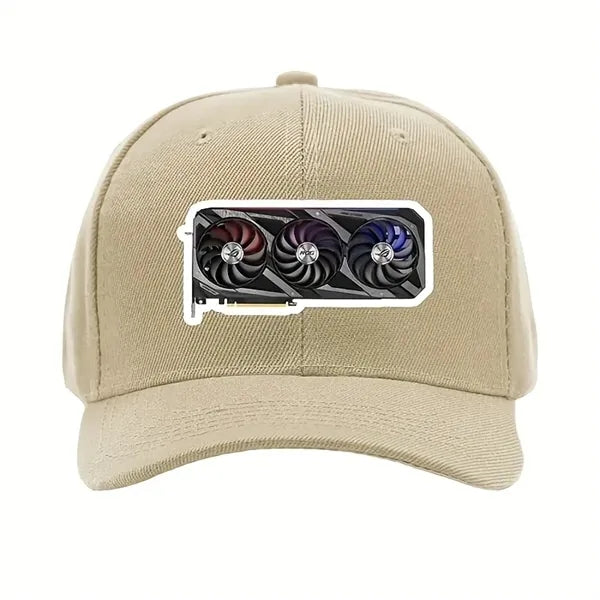 Cooling Fan Cap with Your Logo, Adjustable