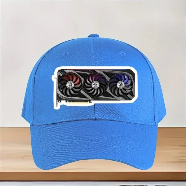 Cooling Fan Cap with Your Logo, Adjustable