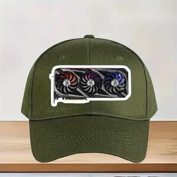 Cooling Fan Cap with Your Logo, Adjustable