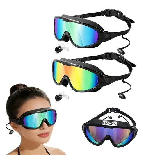 Adult Wide View Swim Goggles