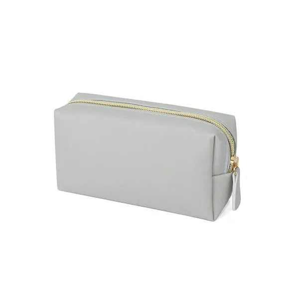 Portable PU Leather Makeup Bag