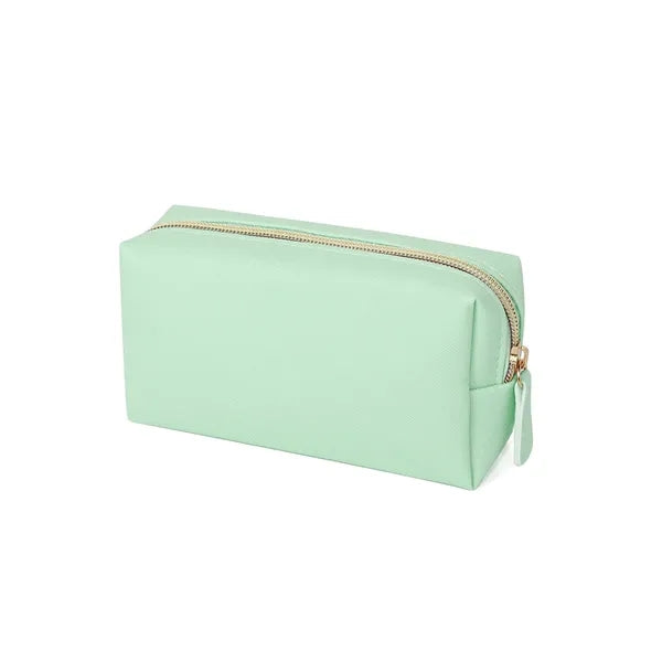 Portable PU Leather Makeup Bag