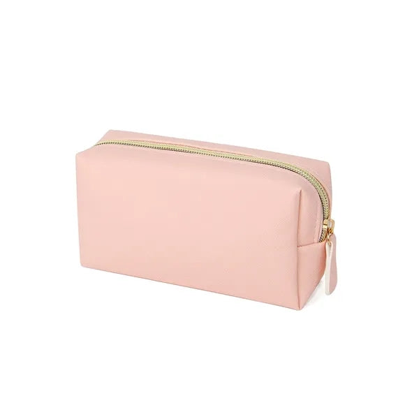 Portable PU Leather Makeup Bag