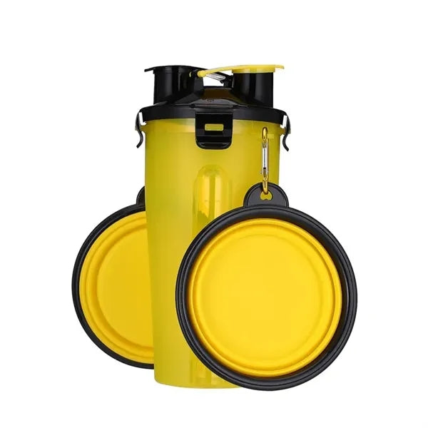 Outdoor Pet Feeder with two bowls