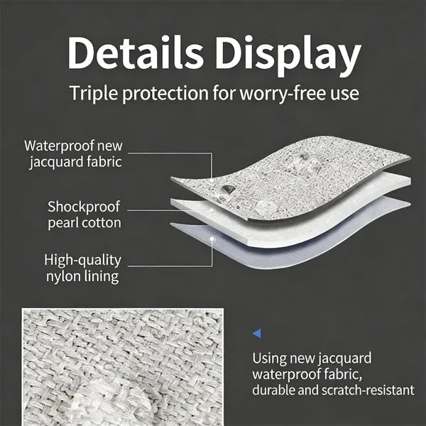 Portable Electronic Organizer Travel Bag for Power Bank