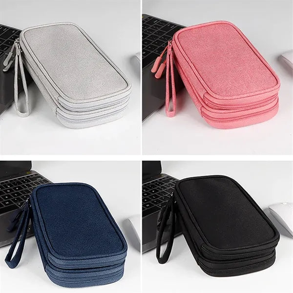 Portable Electronic Organizer Travel Bag for Power Bank