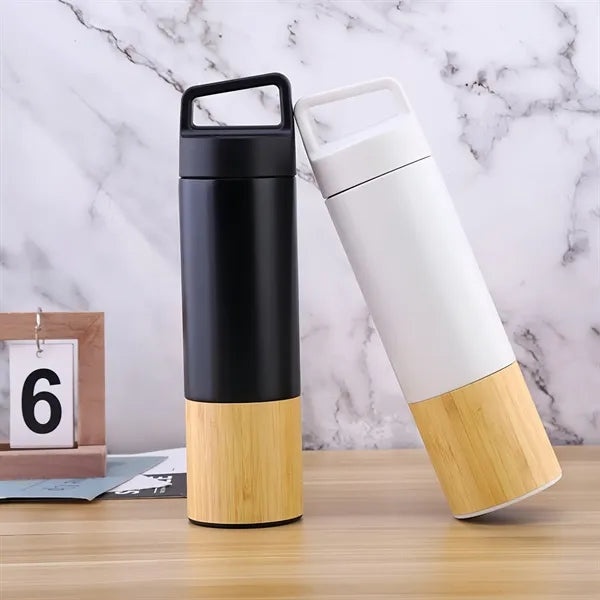 Bamboo Steel Insulated Travel Mug
