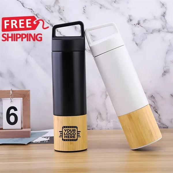 Bamboo Steel Insulated Travel Mug