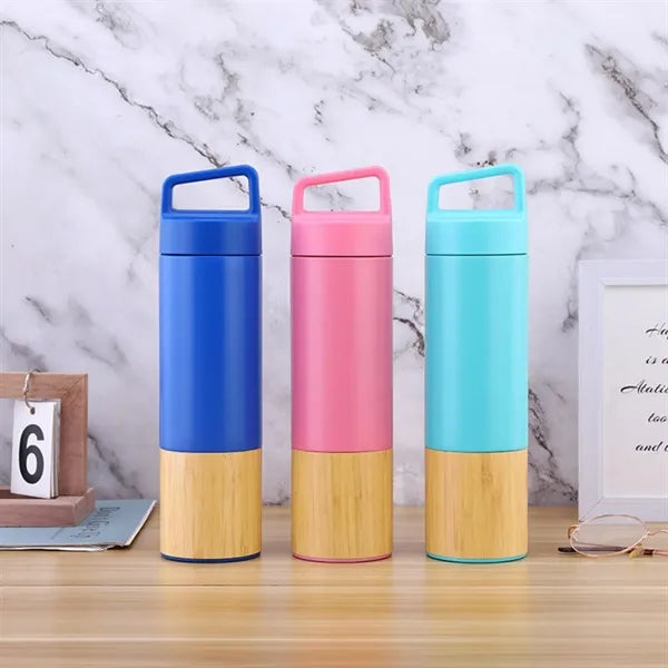 Bamboo Steel Insulated Travel Mug