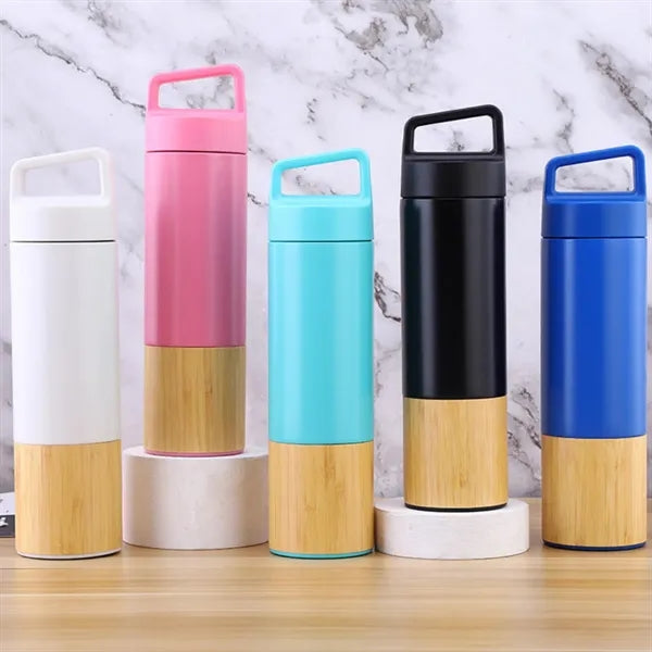 Bamboo Steel Insulated Travel Mug
