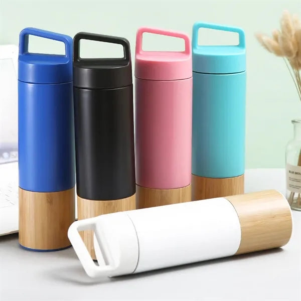 Bamboo Steel Insulated Travel Mug