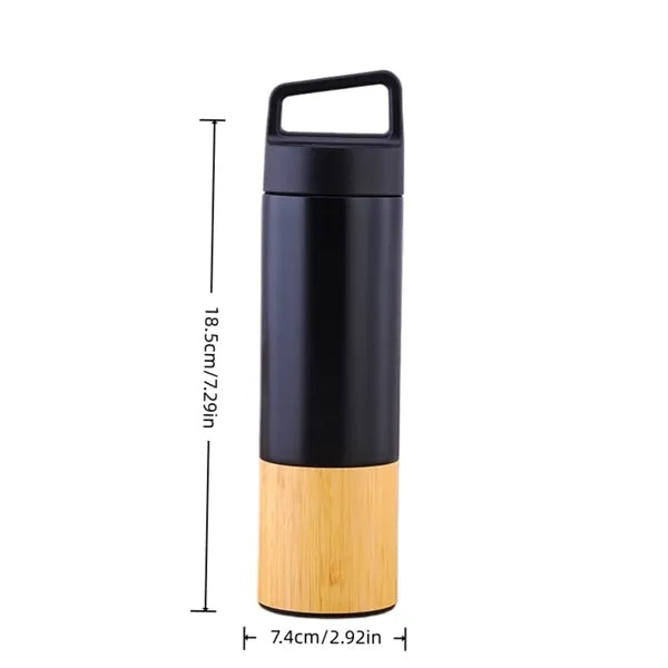 Bamboo Steel Insulated Travel Mug