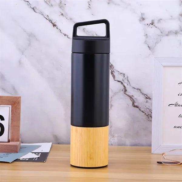 Bamboo Steel Insulated Travel Mug