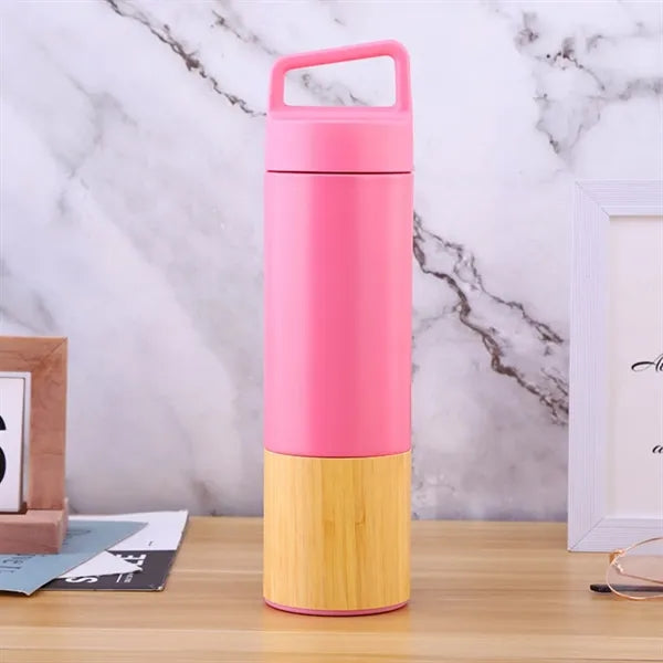 Bamboo Steel Insulated Travel Mug