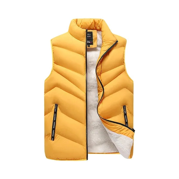 Warm Sherpa-Lined Vest