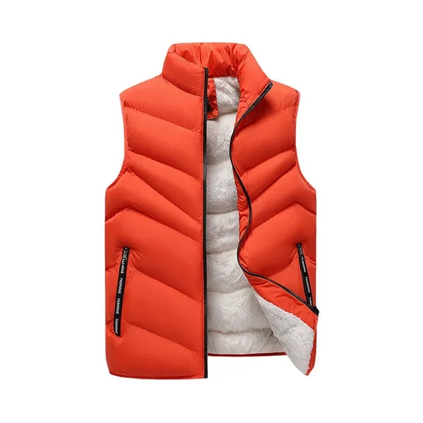 Warm Sherpa-Lined Vest