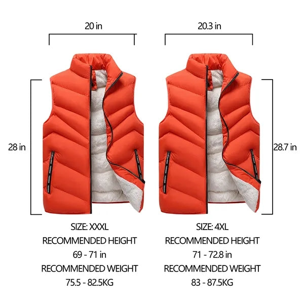 Warm Sherpa-Lined Vest