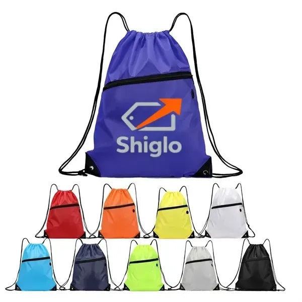 Oxford Water Resistant Drawstring Sports Bag