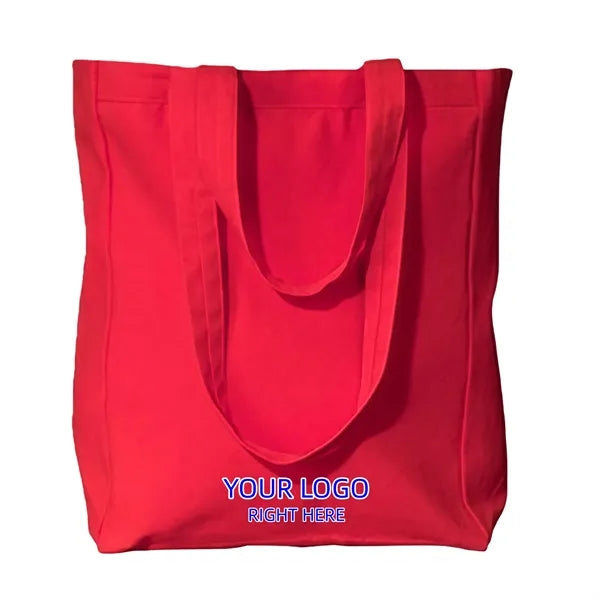 14 Inch Natural Canvas Tote Bag for Eco Friendly Retail