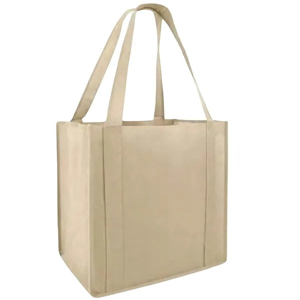 Non Woven Grocery Bags with Custom Silkscreen Printing for