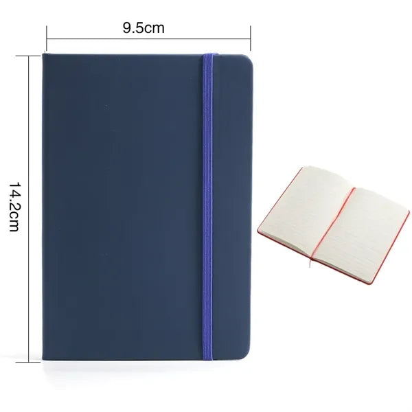 A5/A6 Pu Leather Lined Journal Notebooks 160 pages