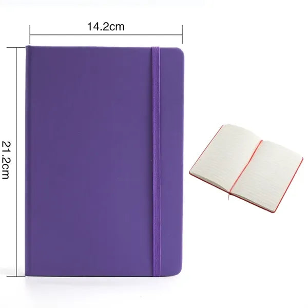 A5/A6 Pu Leather Lined Journal Notebooks 160 pages