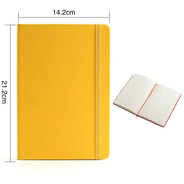 A5/A6 Pu Leather Lined Journal Notebooks 160 pages