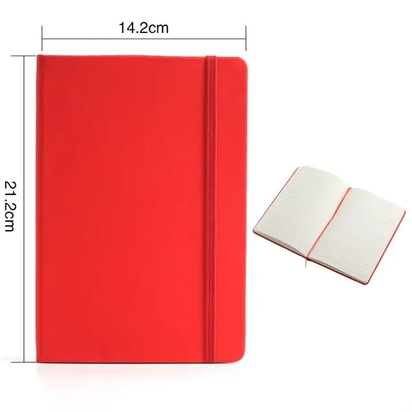 A5/A6 Pu Leather Lined Journal Notebooks 160 pages