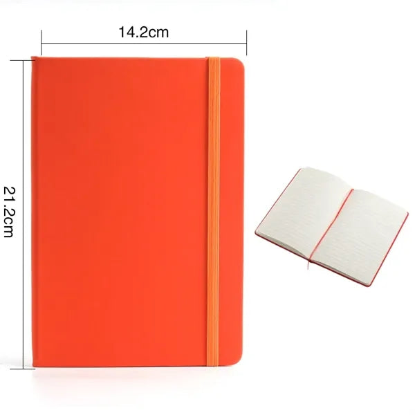 A5/A6 Pu Leather Lined Journal Notebooks 160 pages