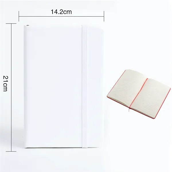 A5/A6 Pu Leather Lined Journal Notebooks 160 pages