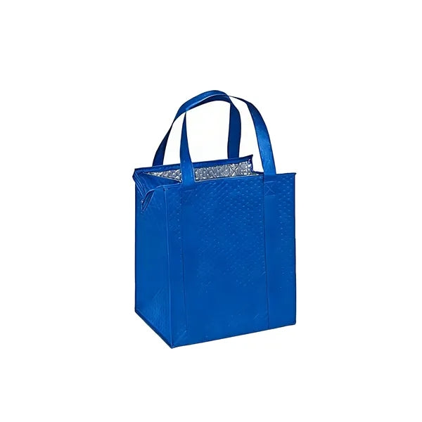 Nonwoven Insulated Cooler Tote Bag w/Zipper Liner